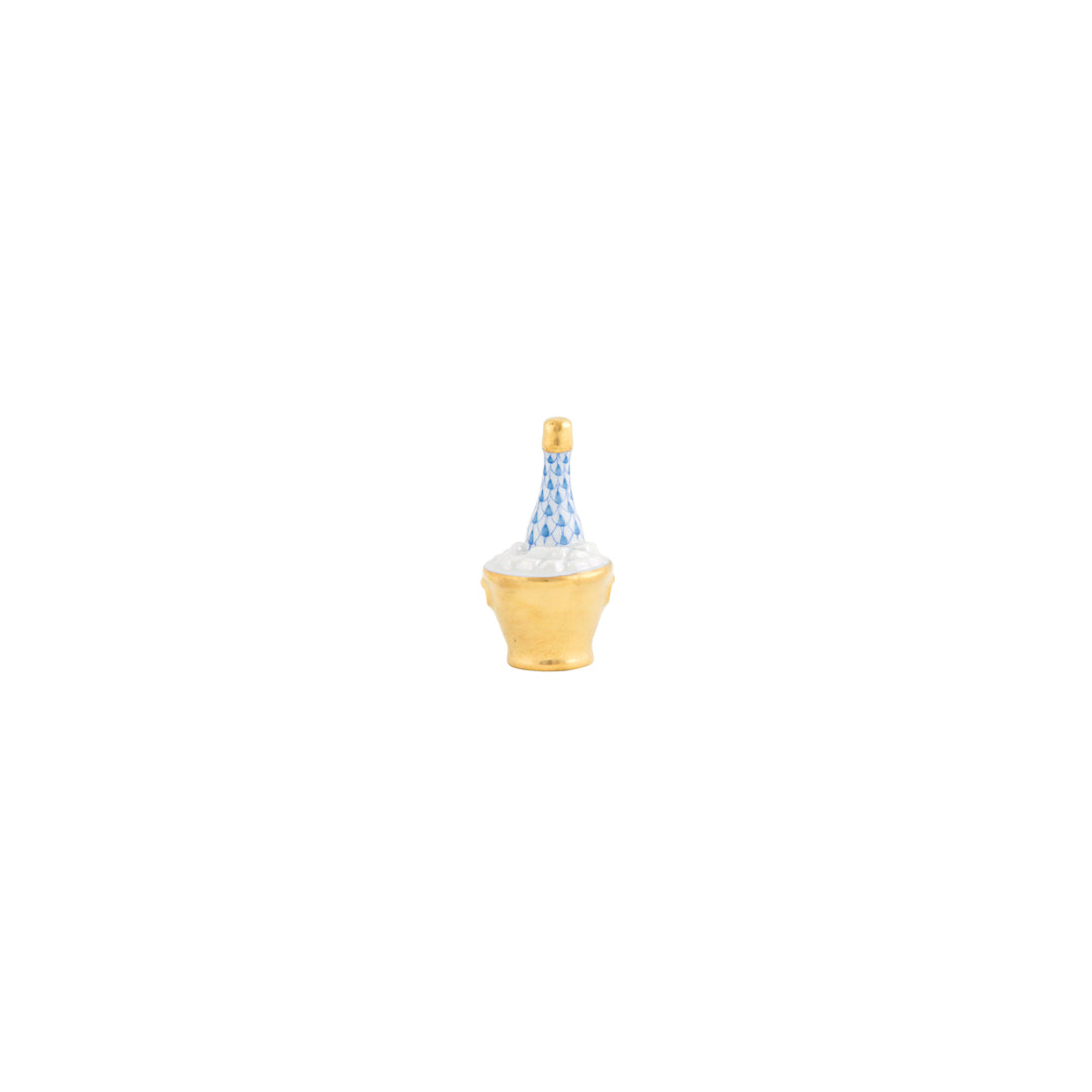 Fishnet Champagne Bucket, Blue