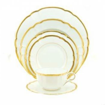 COLETTE GOLD DEMITASSE CUP & SAUCER