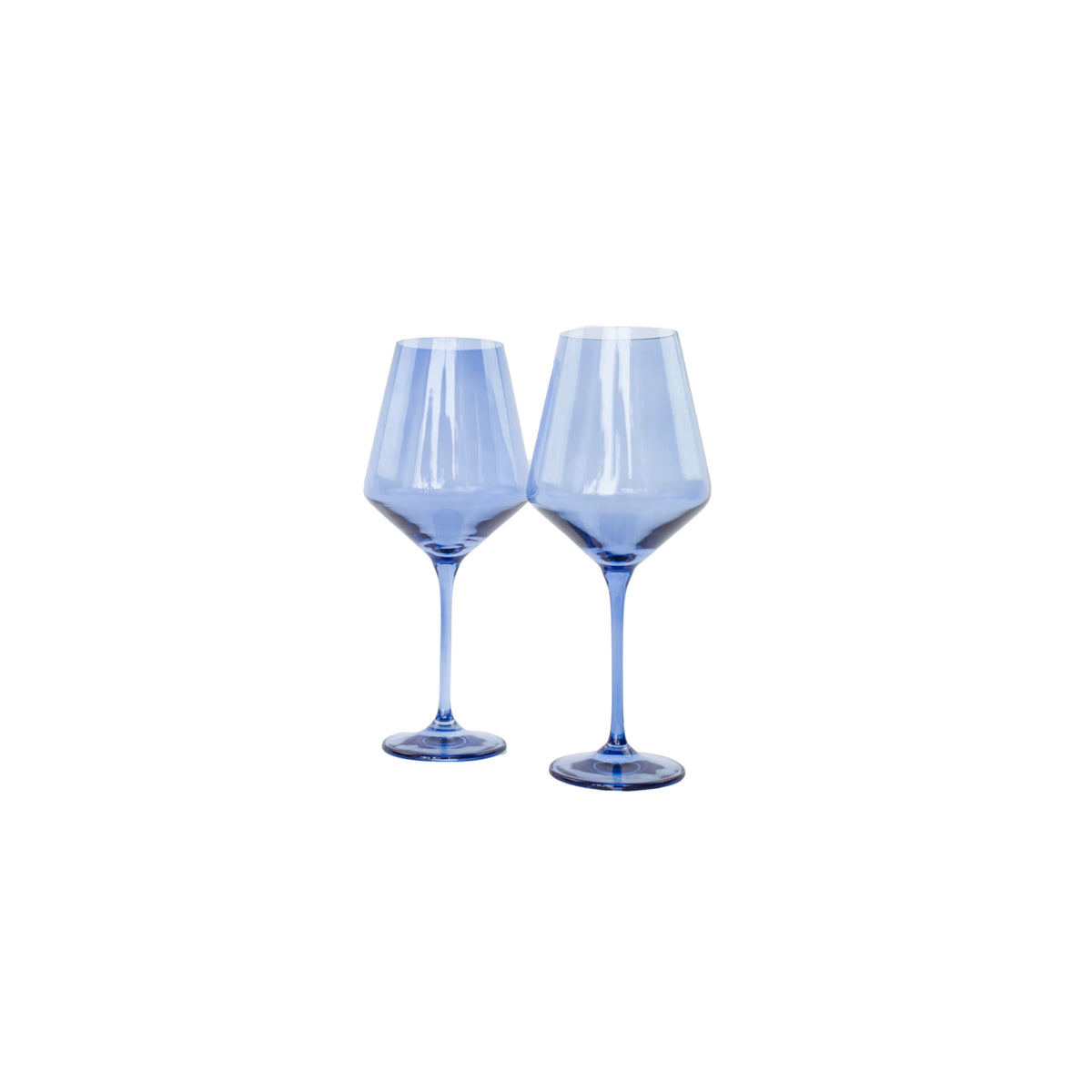 Estelle Colored Glass Wine Glass Set