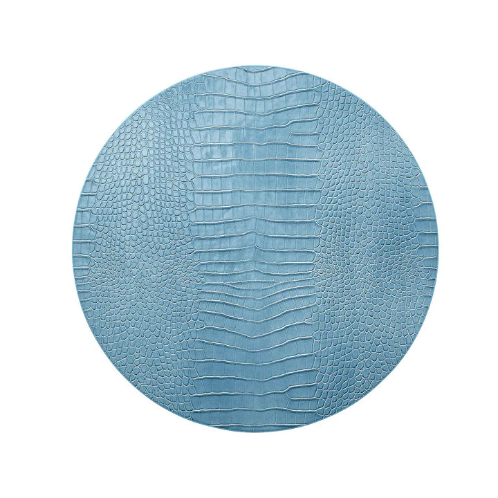 Croco Placemat in Glacier Blue, Set of Four