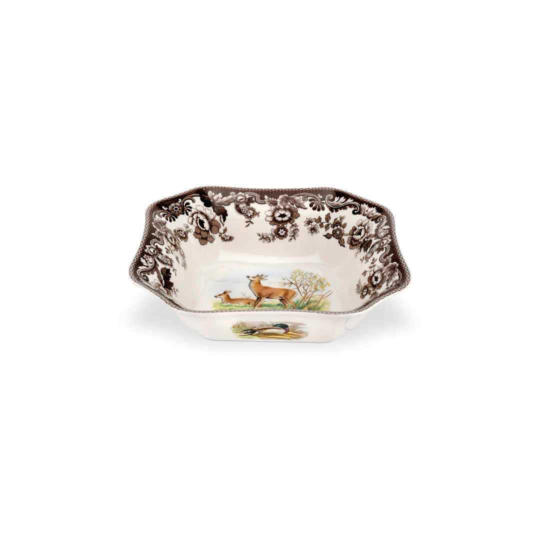 Woodland Square Serving Bowl, Deer