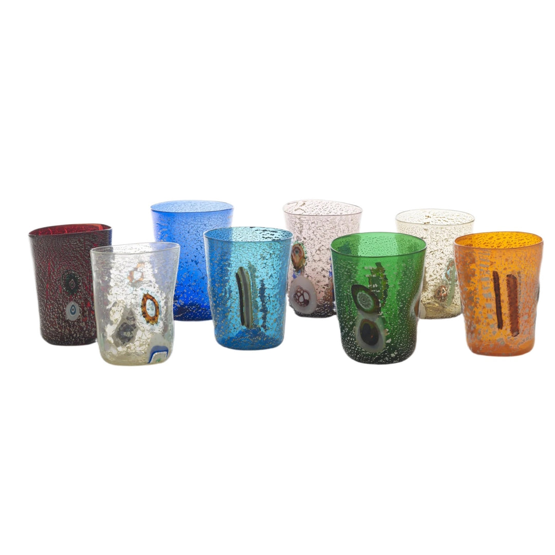 Bicchieri di Murano Mixed Tumblers, Set of Six