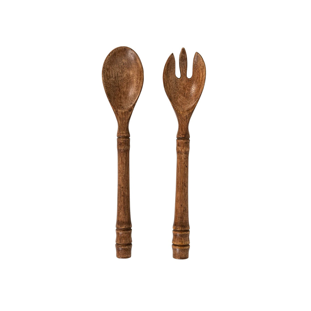 Bilbao Wood Salad Servers