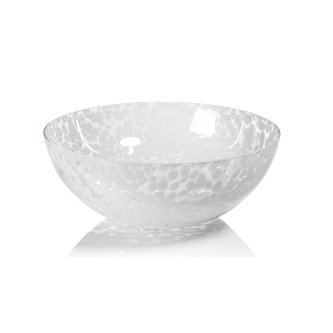 Liguria Confetti Glass Bowl, Large