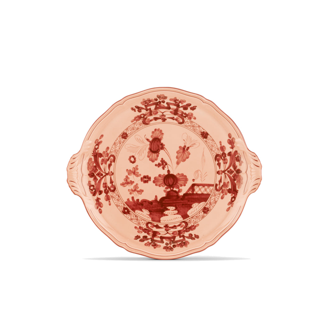 Oriente Italiano Vermiglio Cake Plate