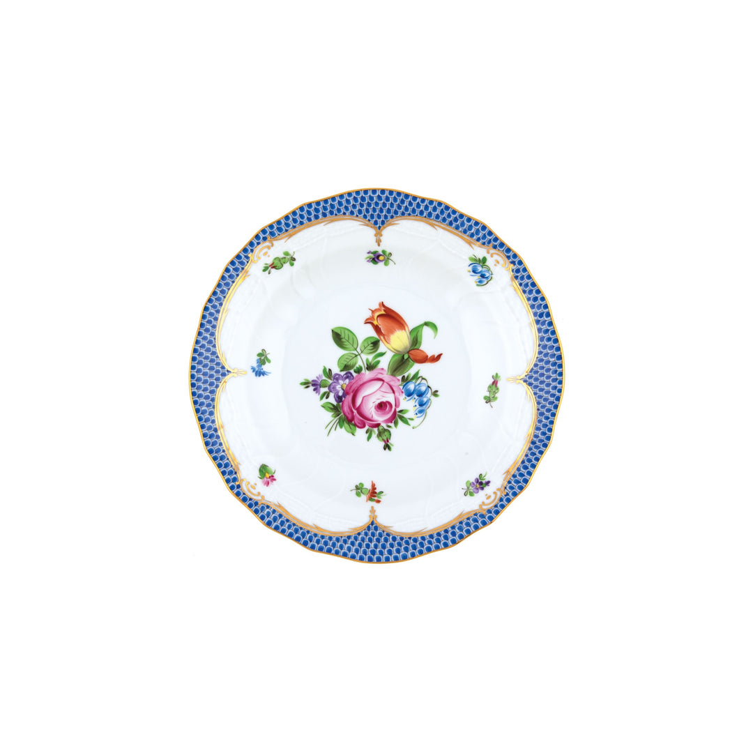 Printemps Blue Border Salad Plate