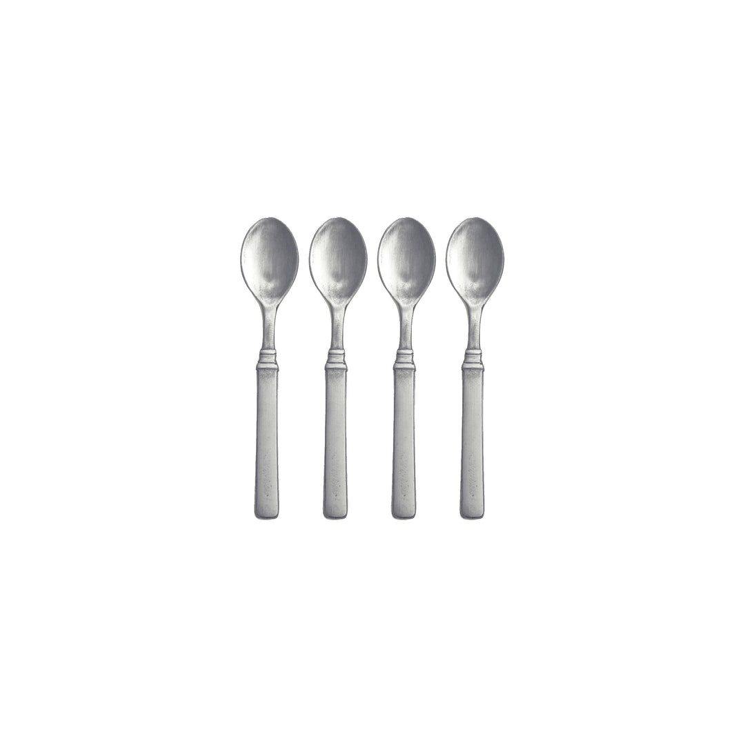 Gabriella Pewter Espresso Spoons, Set of Four