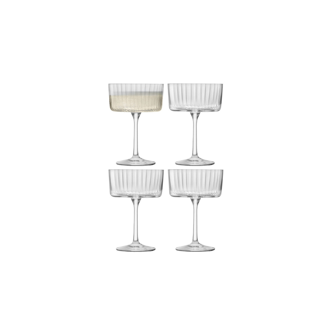 Gio Line Champagne/Cocktail Glass Set of Four