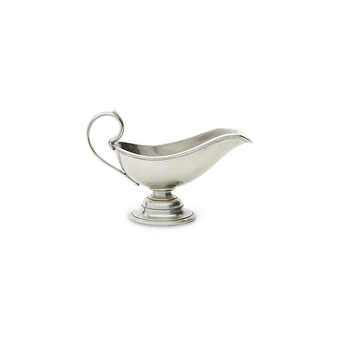 Pewter Gravy Boat Petite