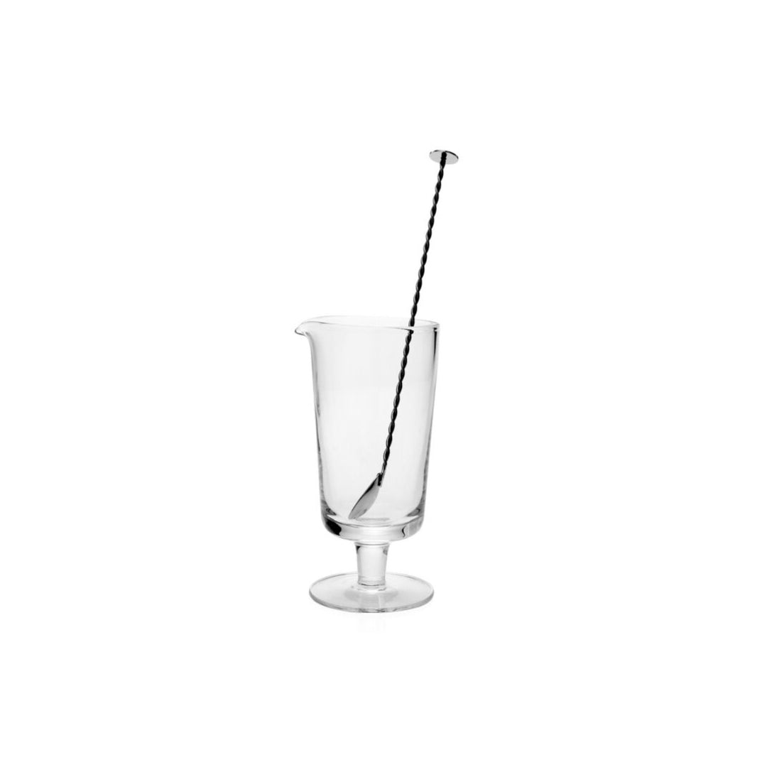 Lillian Footed Cocktail Mixer & Stirrer