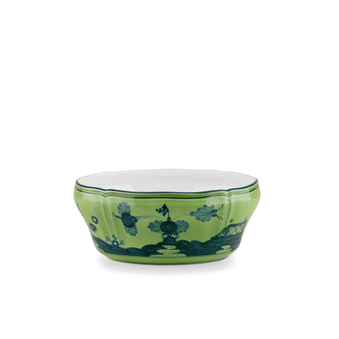 Oriente Italiano Malachite Oval Salad Bowl