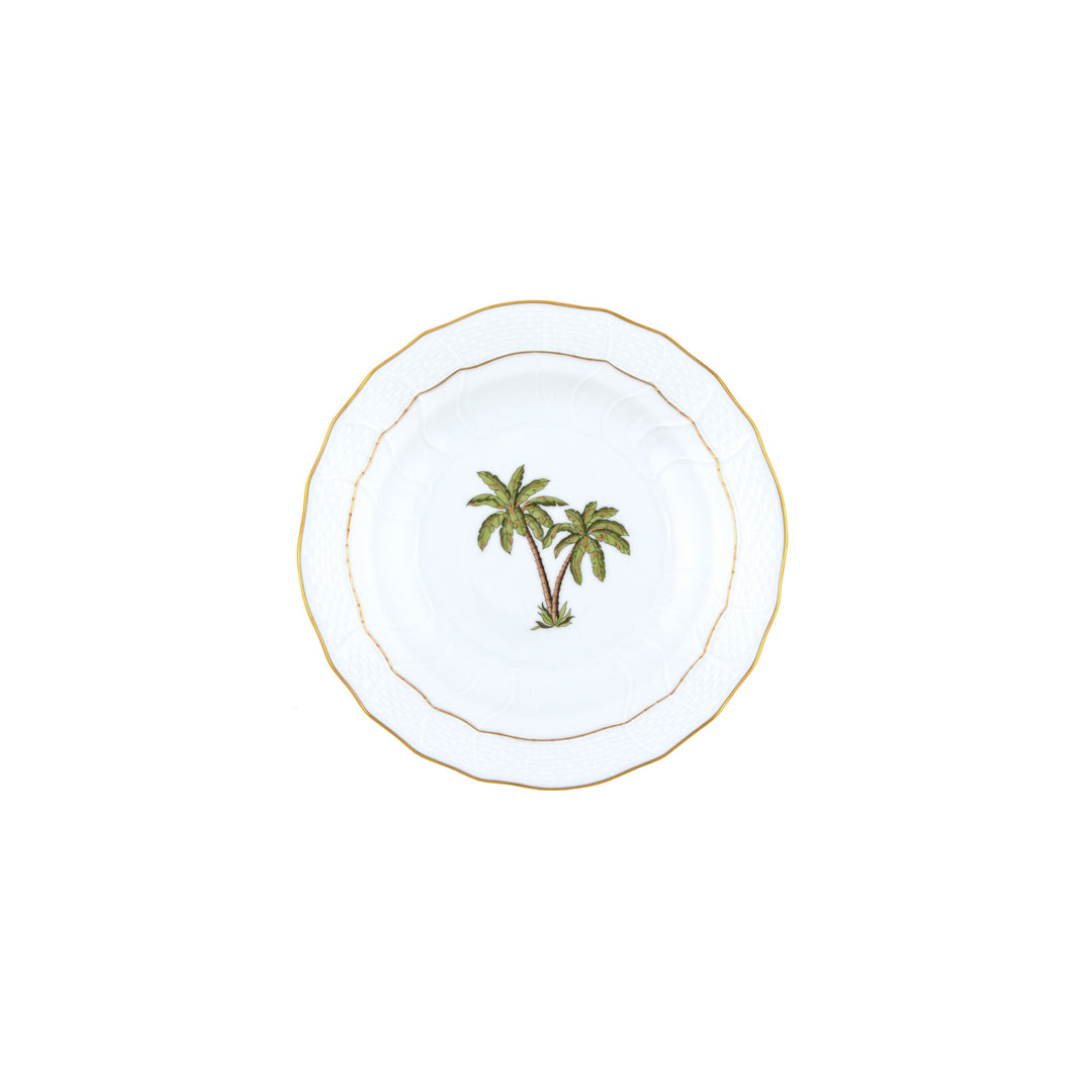 Palm Tree Dessert Plate