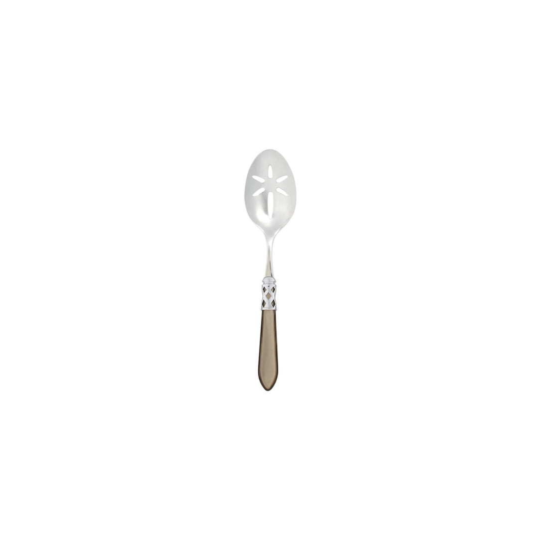 Aladdin Brilliant Taupe Slotted Serving Spoon
