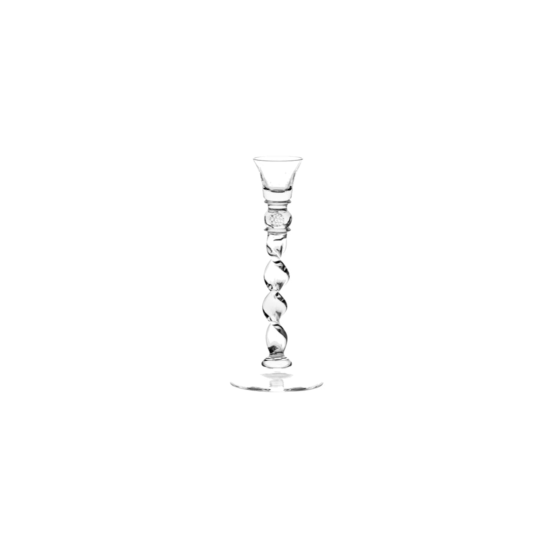 Berry Spiral Candlestick 8.5in