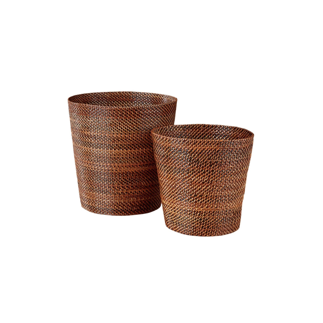 Woven Waste Basket, Small