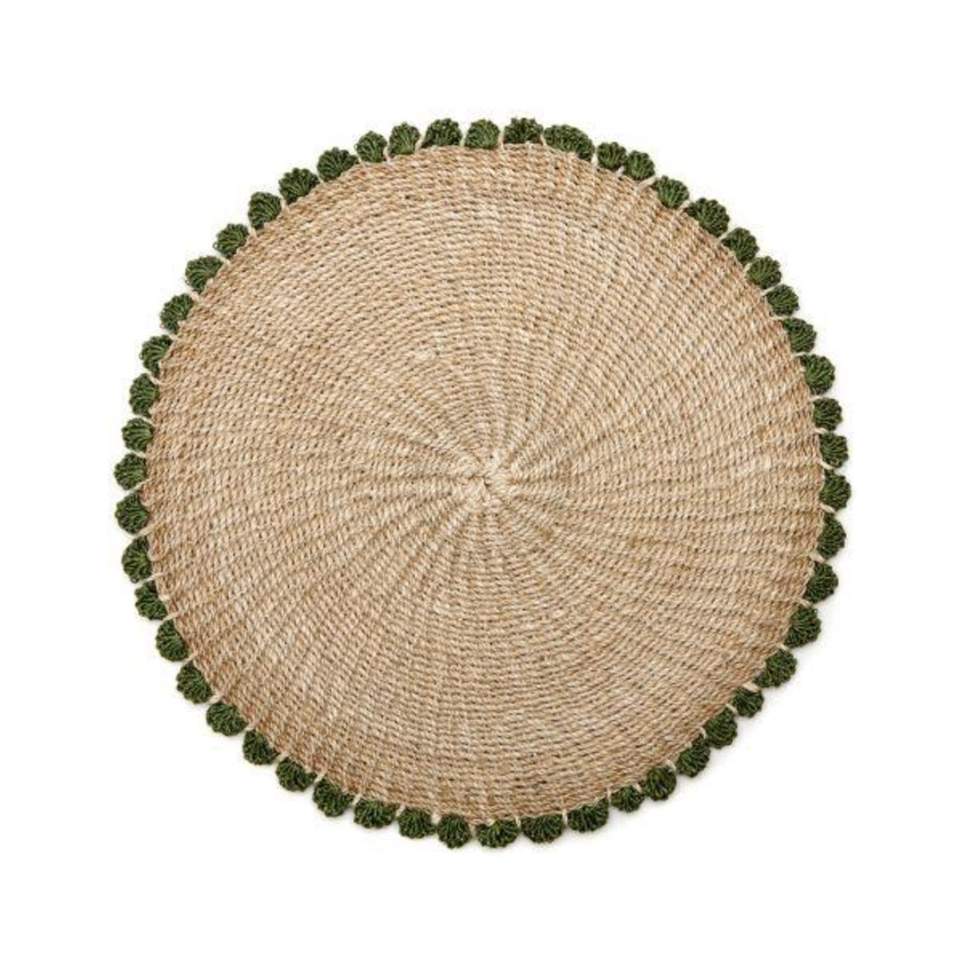 Tahitian Border Placemat, Grass