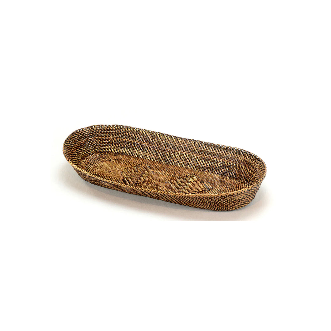 Woven Oval Bread Basket, Large
