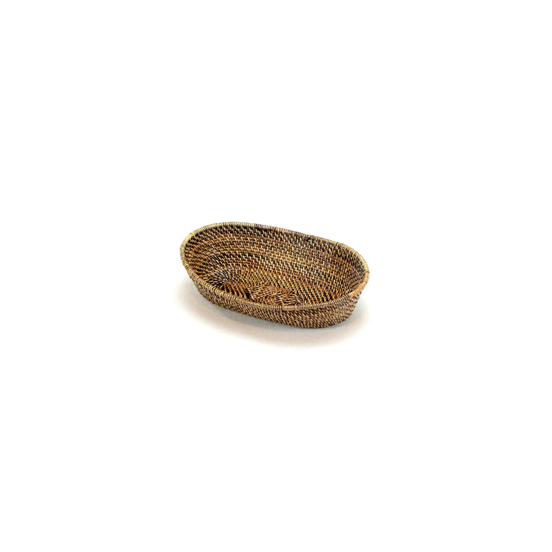Woven Oval Bread Basket, Small