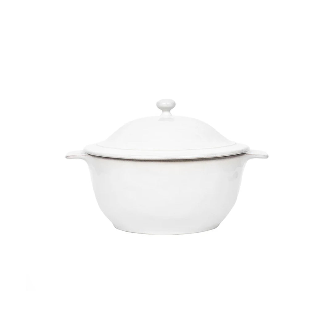 Puro Whitewash Casserole with Lid