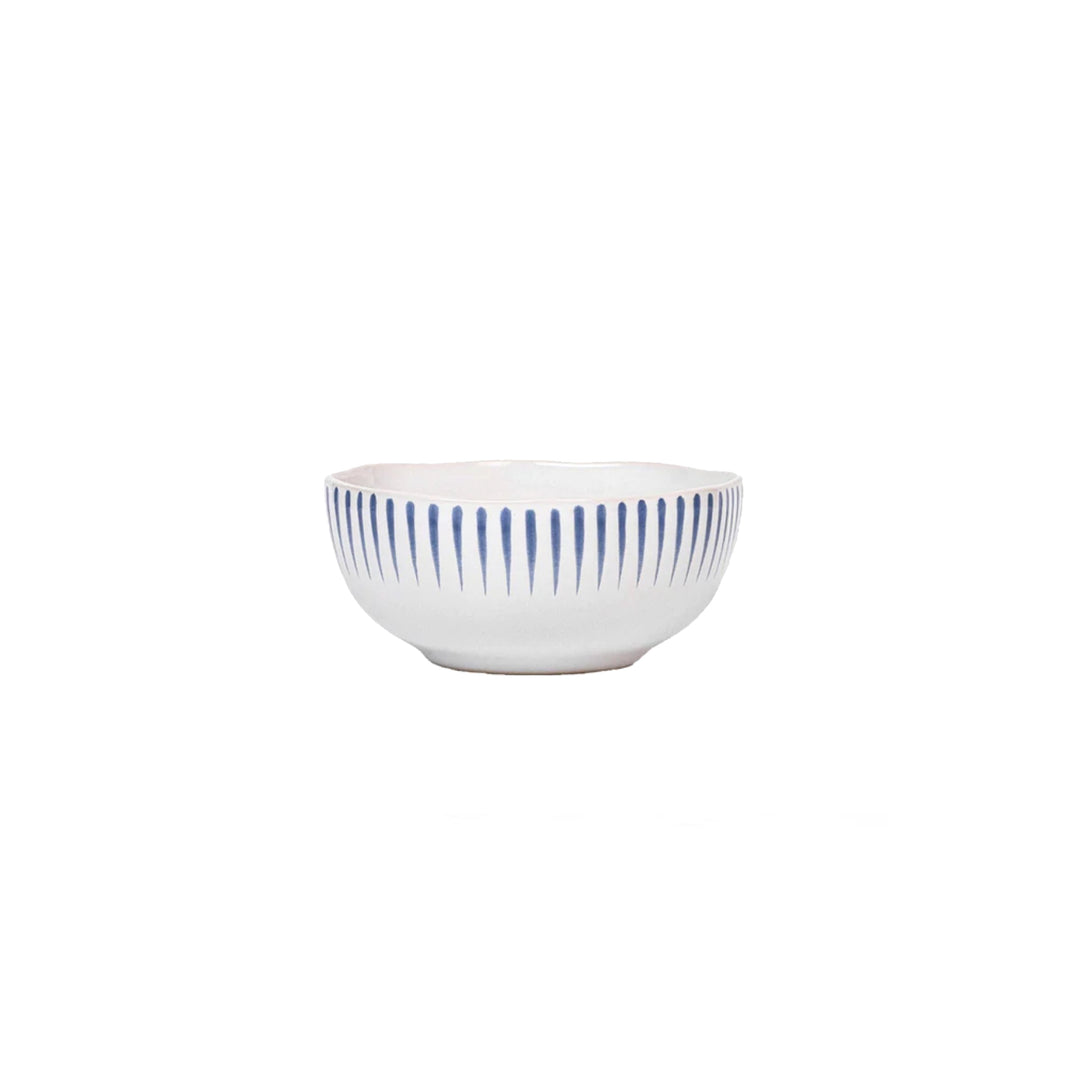 Sitio Stripe Indigo Cereal Bowl