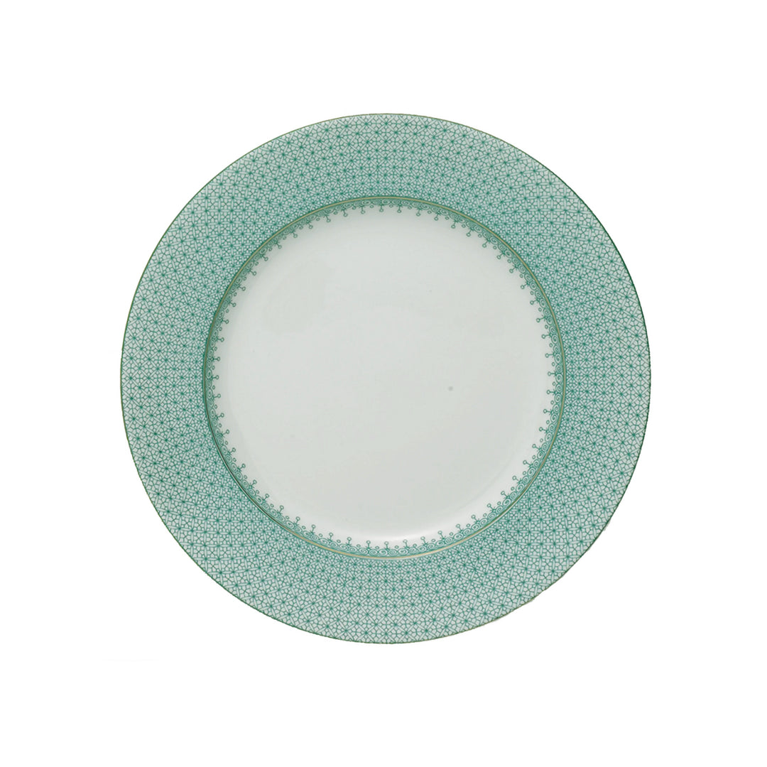 Green Lace Service Plate