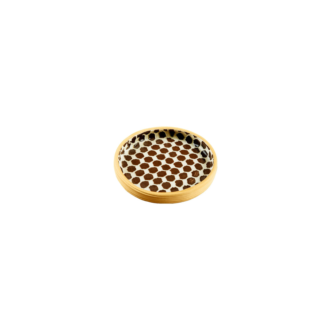 Chestnut Dot Wine Coaster