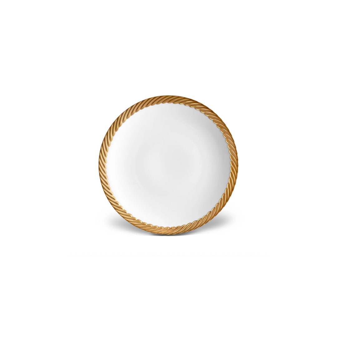 Corde Gold Dessert Plate