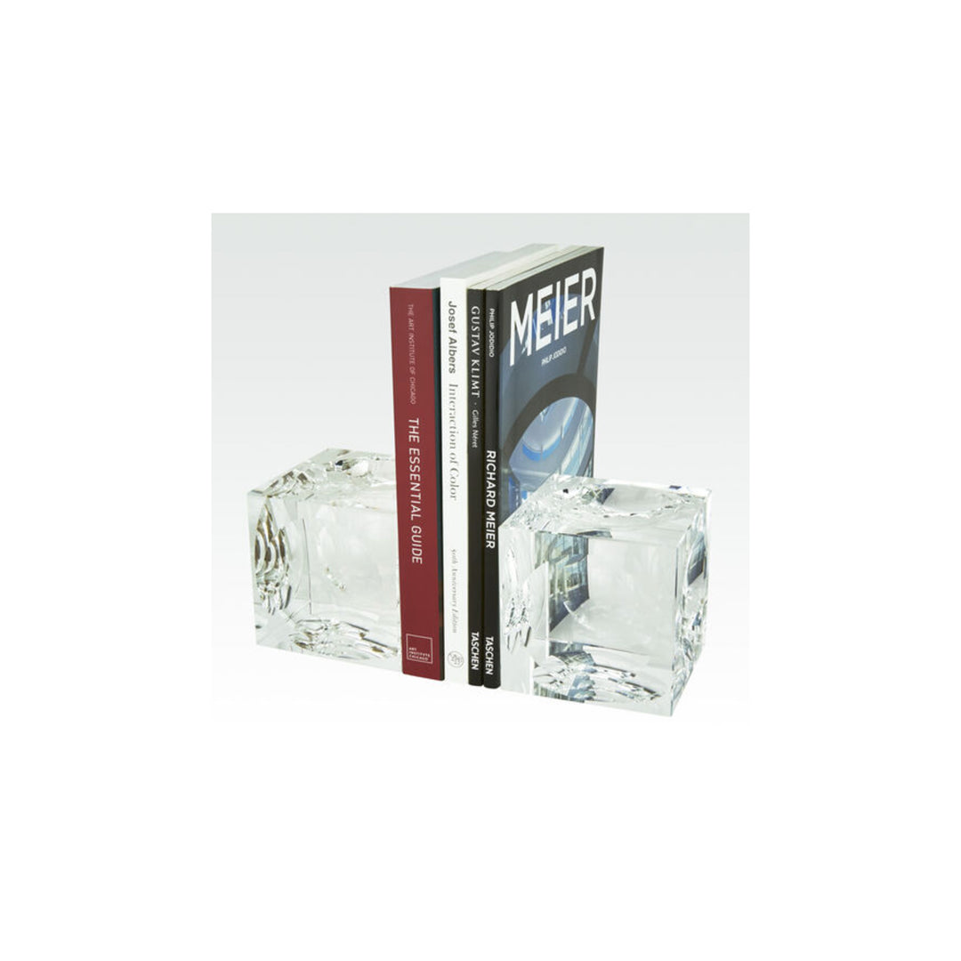 Cube Bookends, Pair