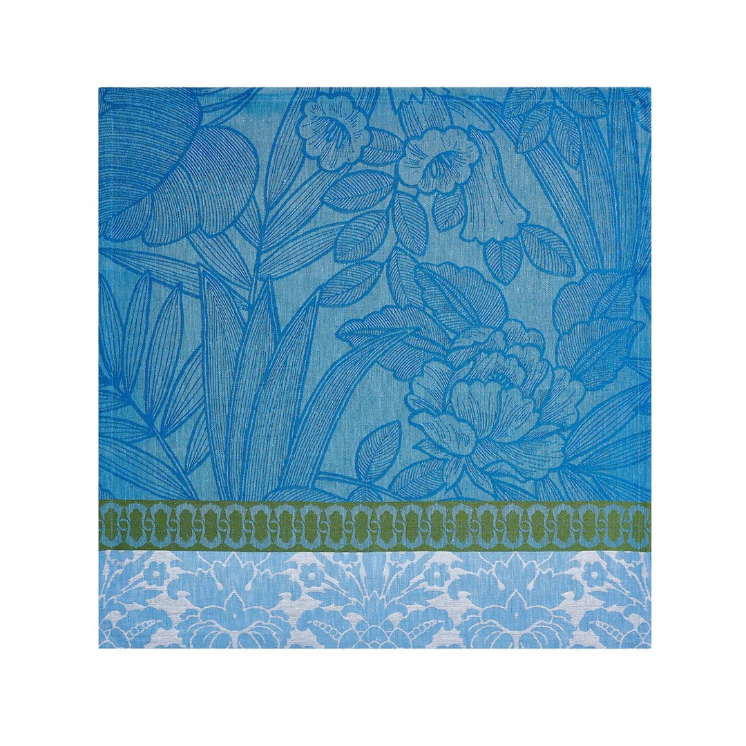 Escapade Tropicale Blue Napkins, Set of Four