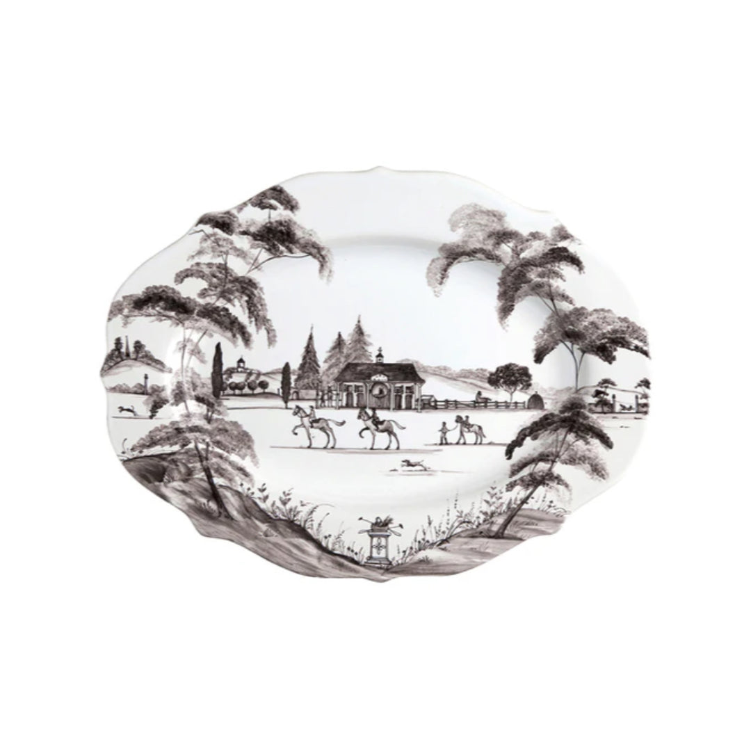 Country Estate Flint Oval Platter