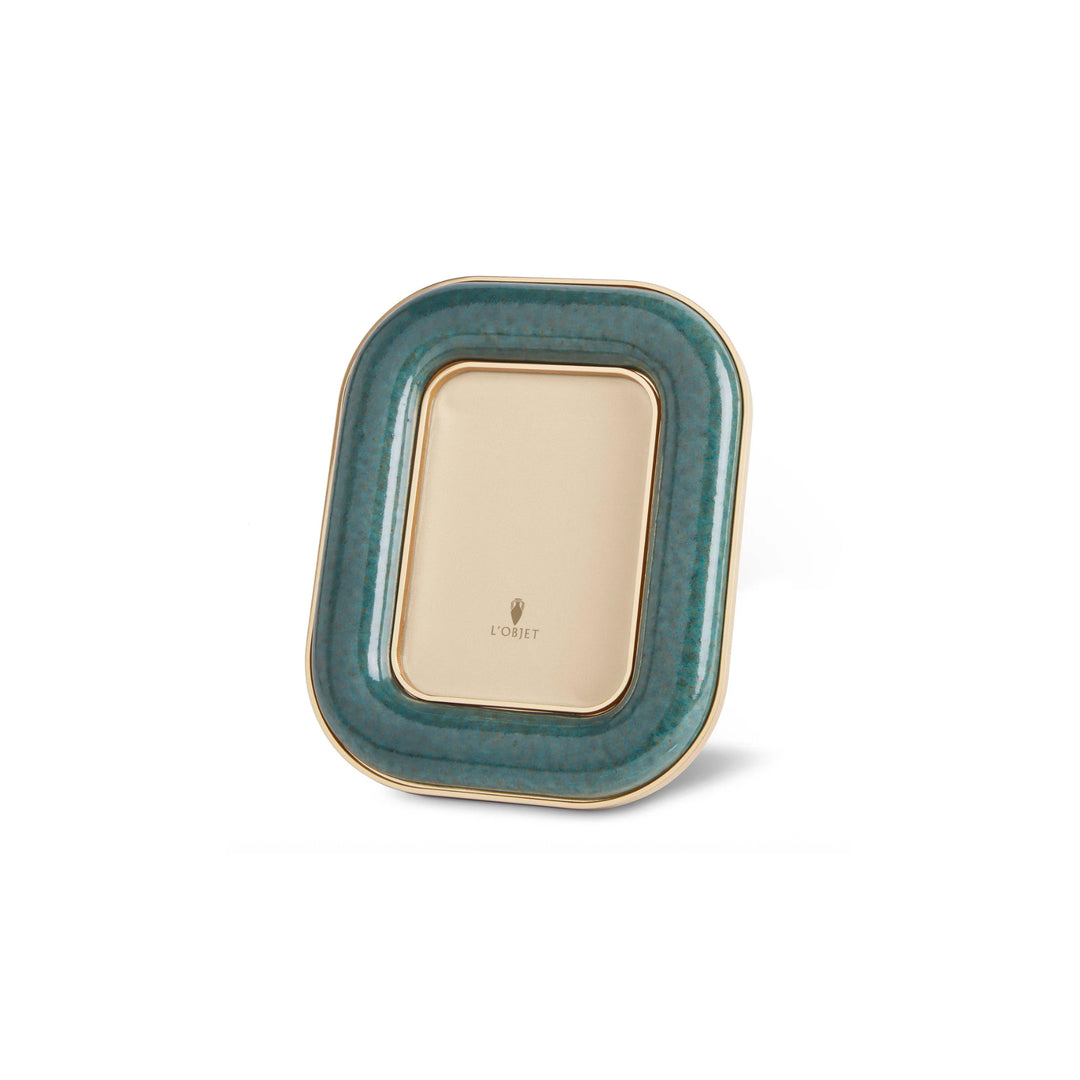 Rue Jacob Teal Blue Frame 5 x 7