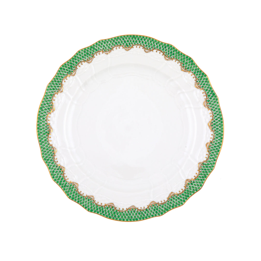 Fish Scale Jade Service Plate