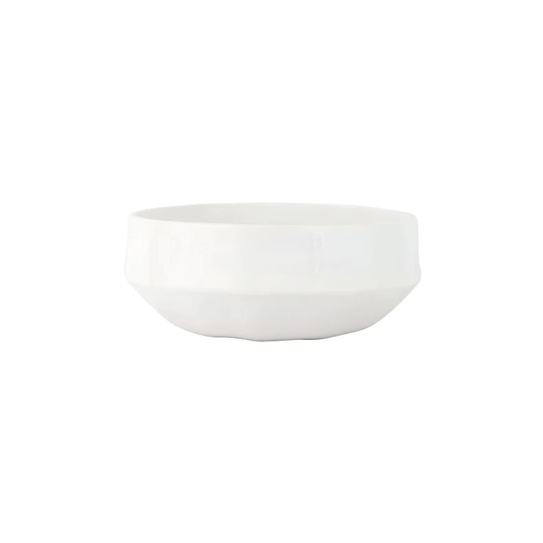 Aria White Organic Serving Bowl Large
