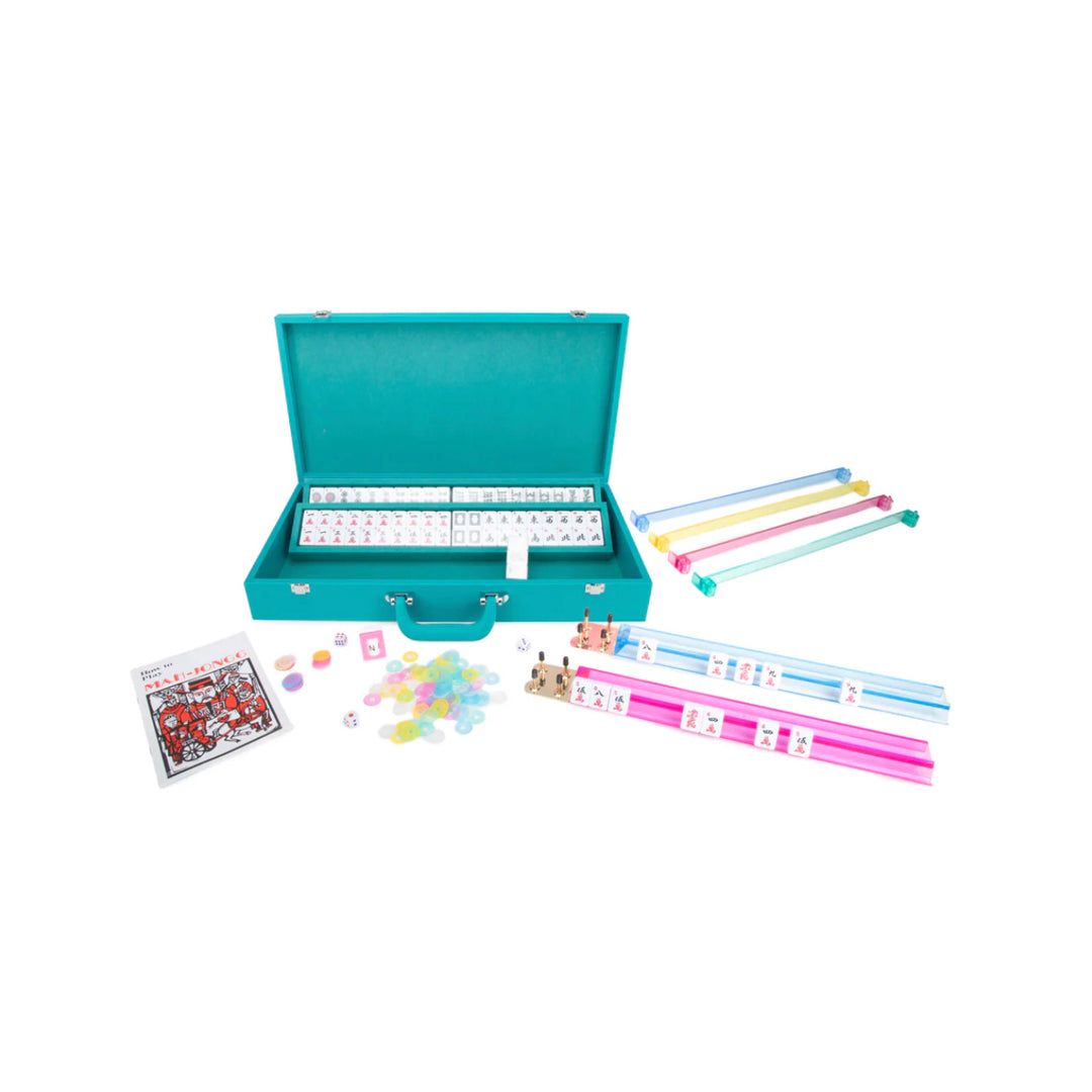 Mah Jongg Set, Teal