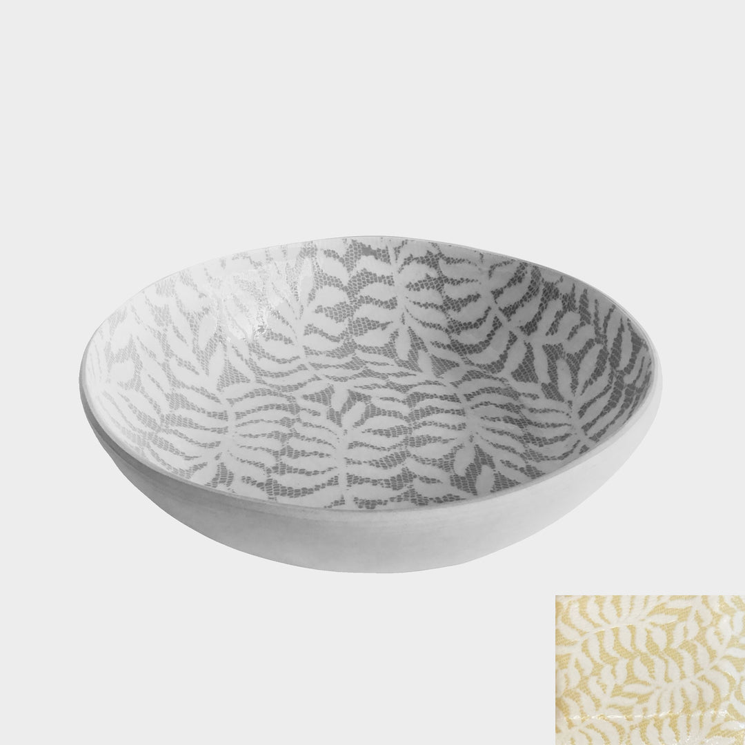 Butter Fern Medium Serving Bowl