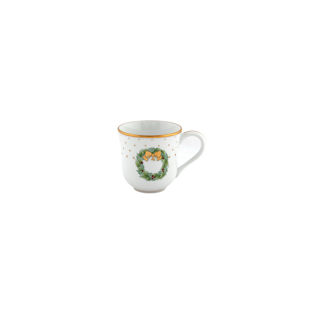 Christmas Mug, Wreath