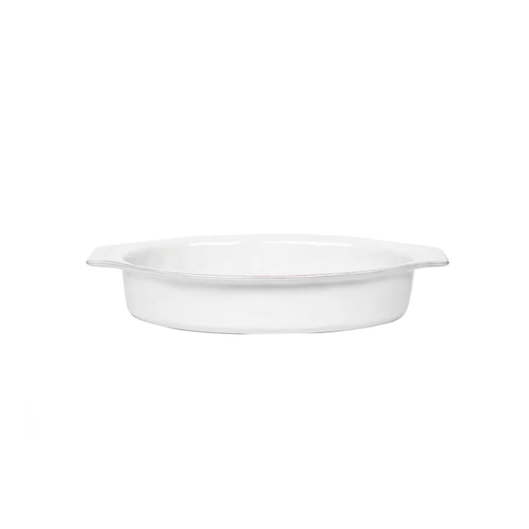 Puro Whitewash Oval Baker Large