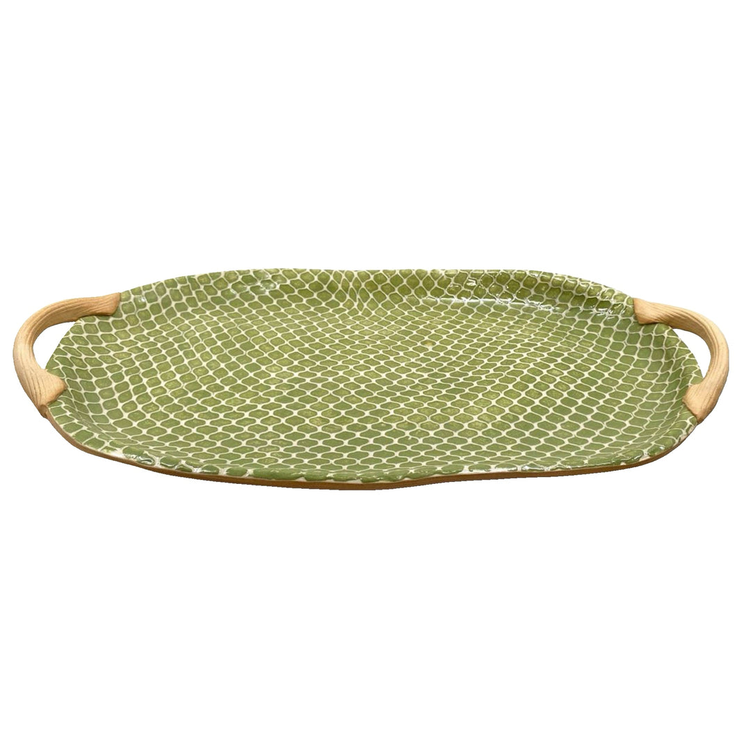 Citrus Oval Platter with Handles