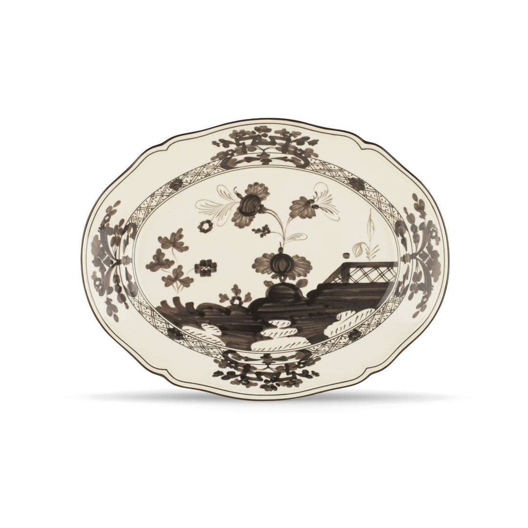 Oriente Italiano Albus Oval Platter Large