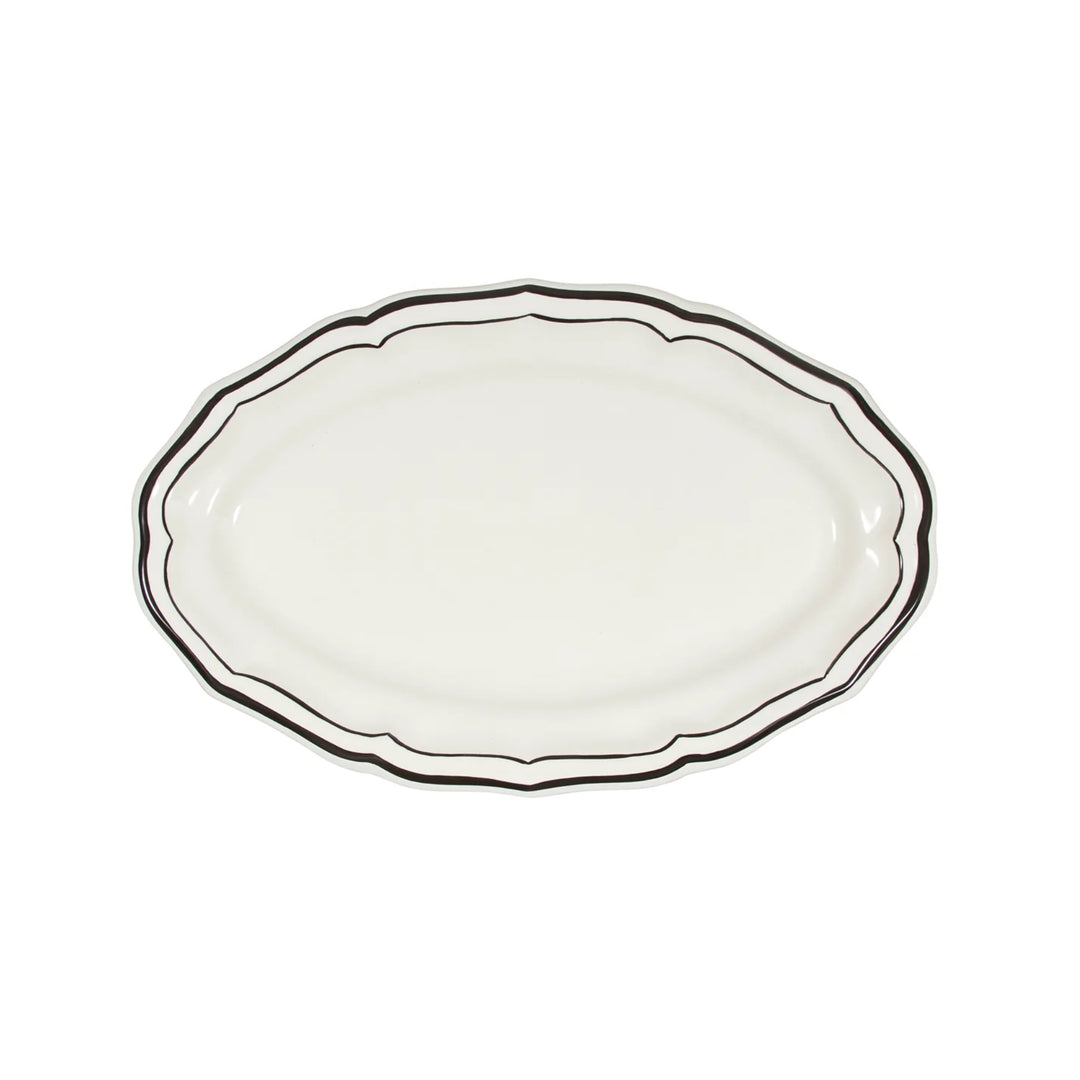 Filets Midnight Oval Platter