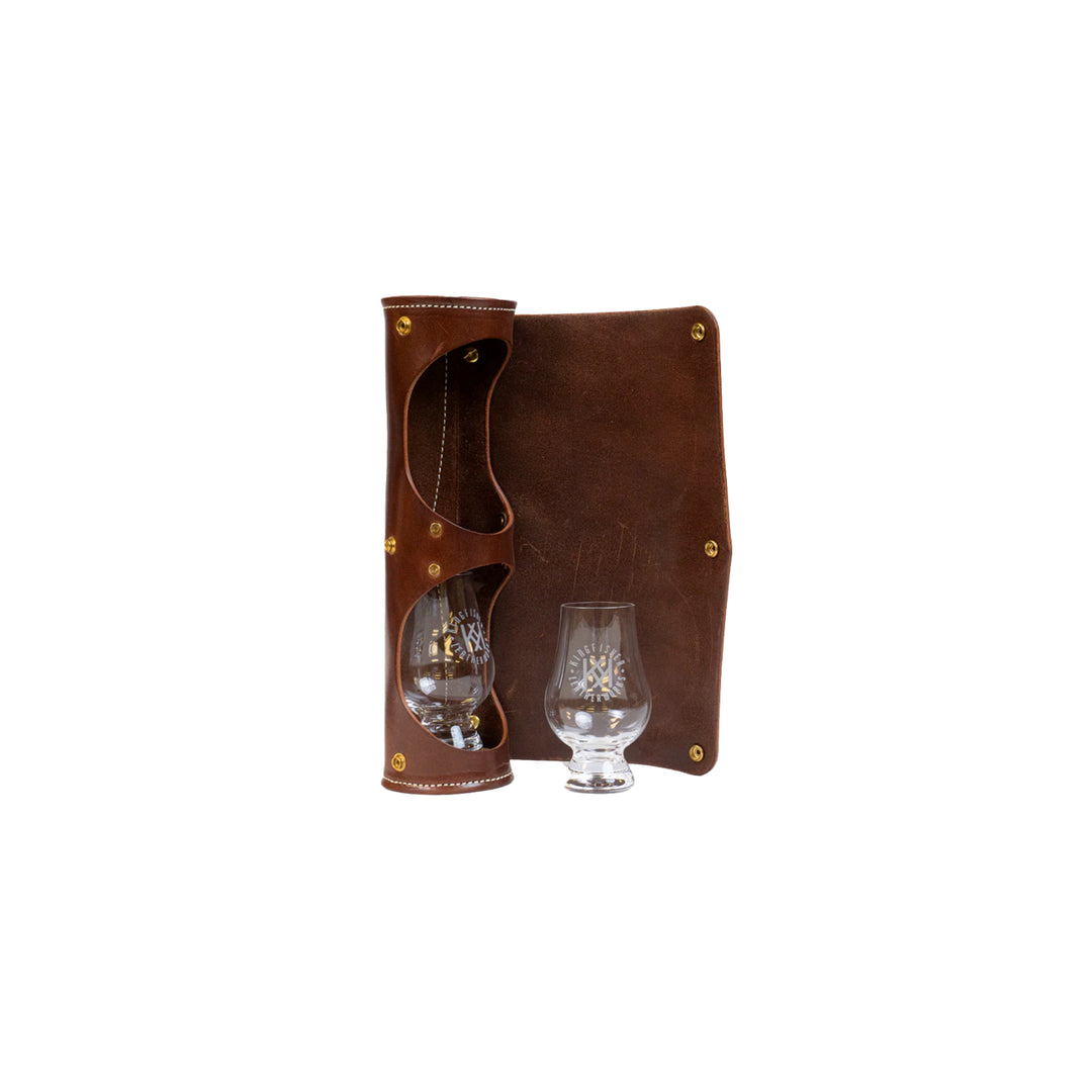 Leather Highland Glass Case