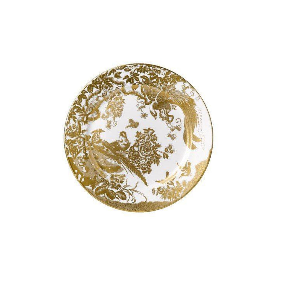 Gold Aves Salad Plate