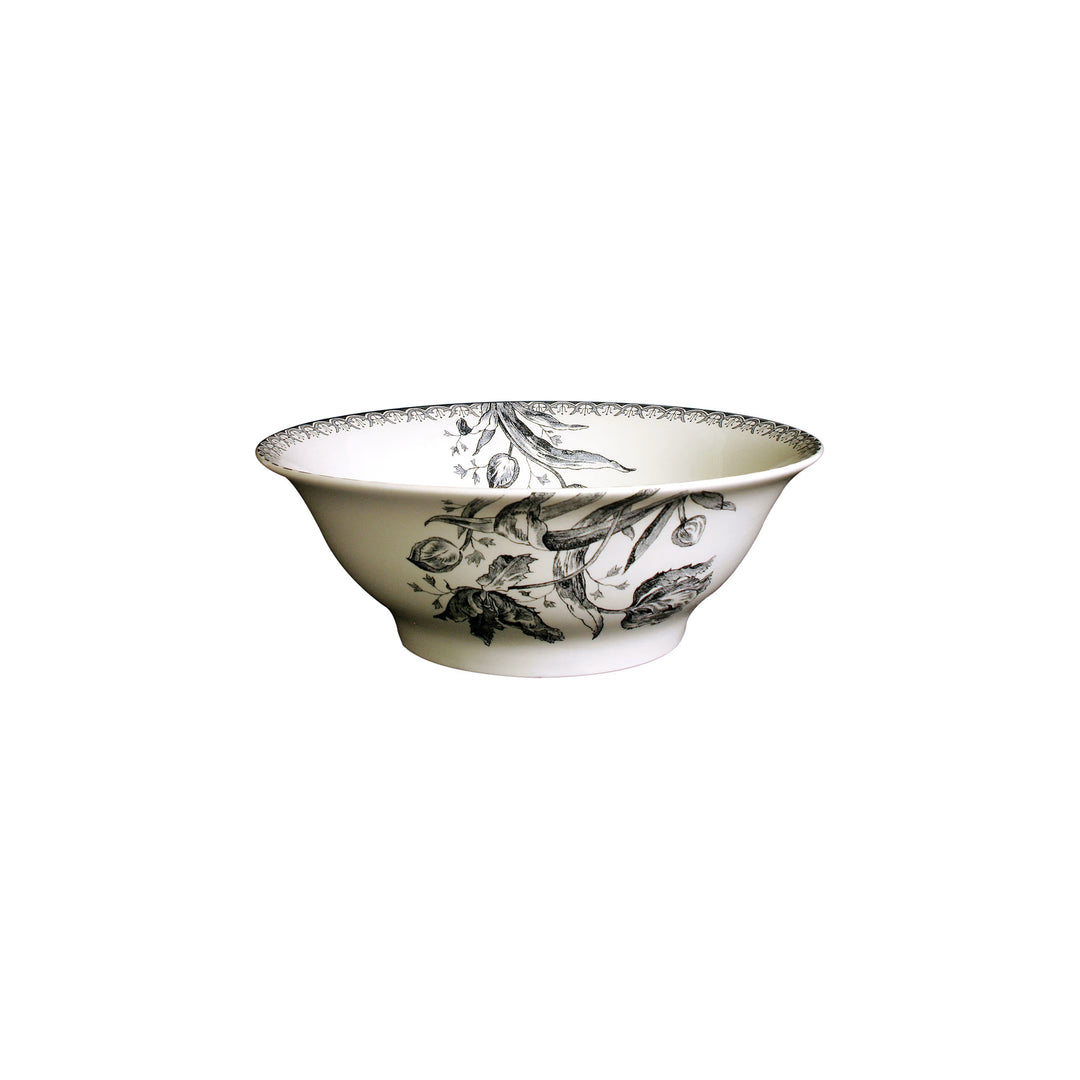 Tulipes Noires Open Vegetable Bowl