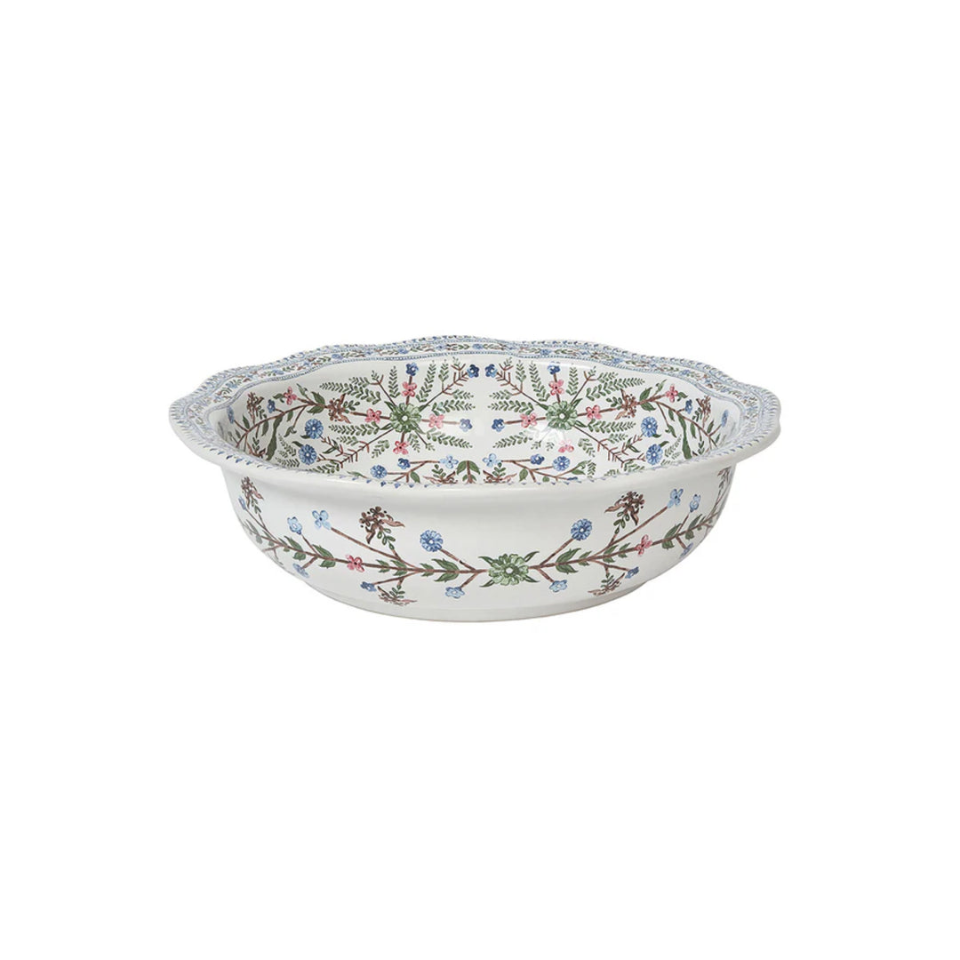 Villa Seville Serving Bowl, Chambray