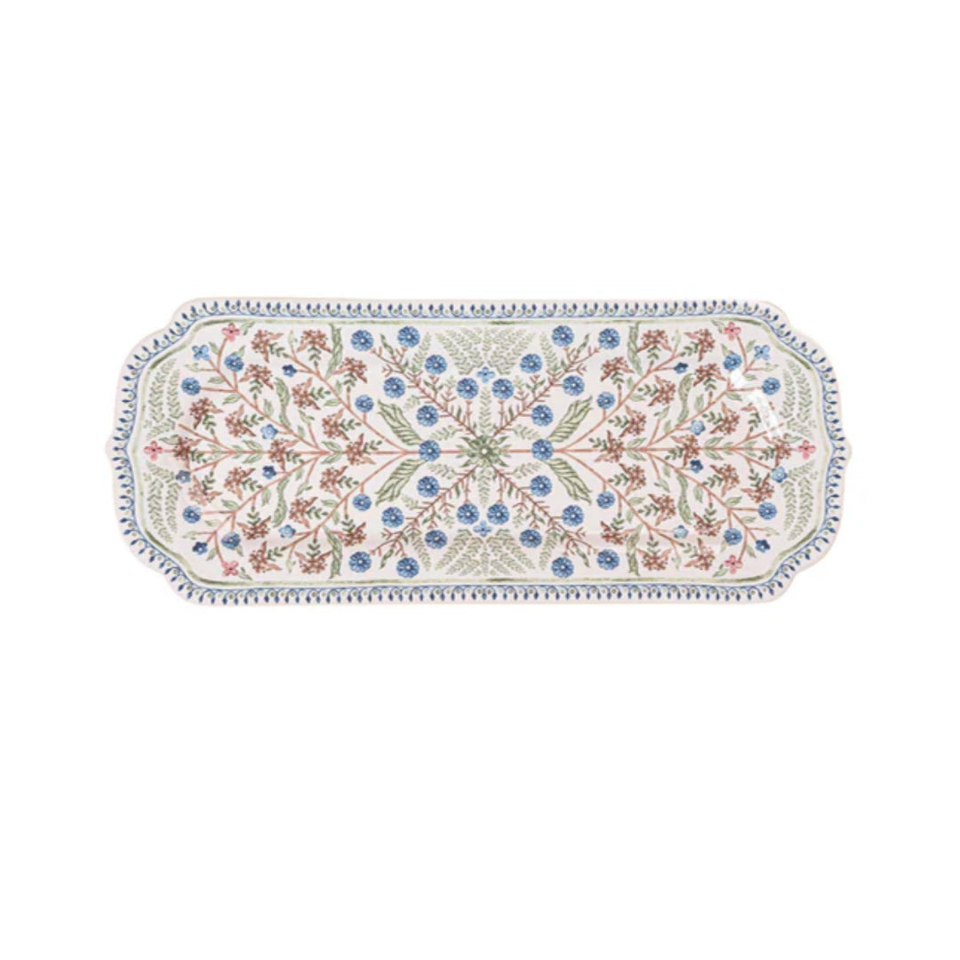 Villa Seville Hostess Tray, Chambray