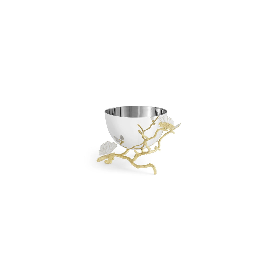 Butterfly Ginkgo Gold Bowl