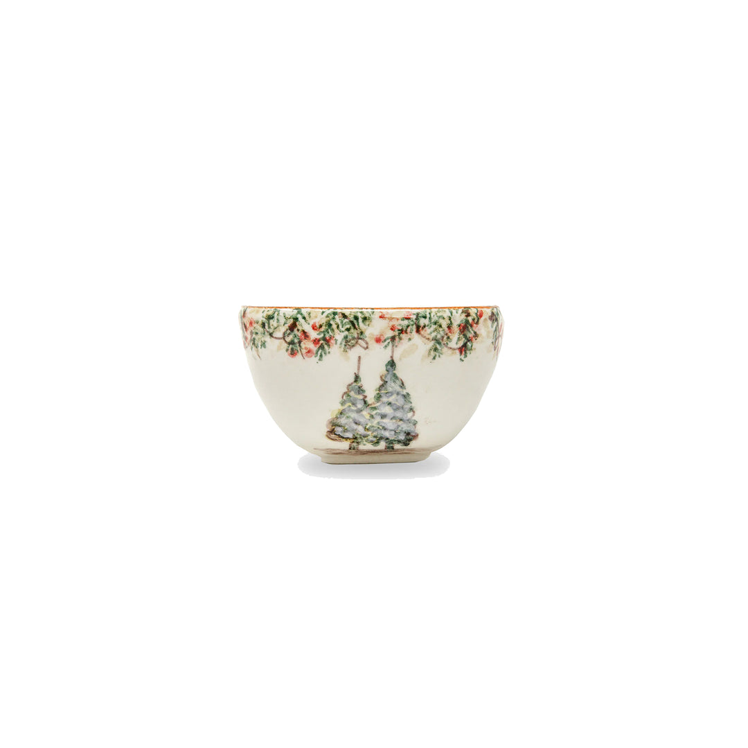 Natale Small Square Bowl