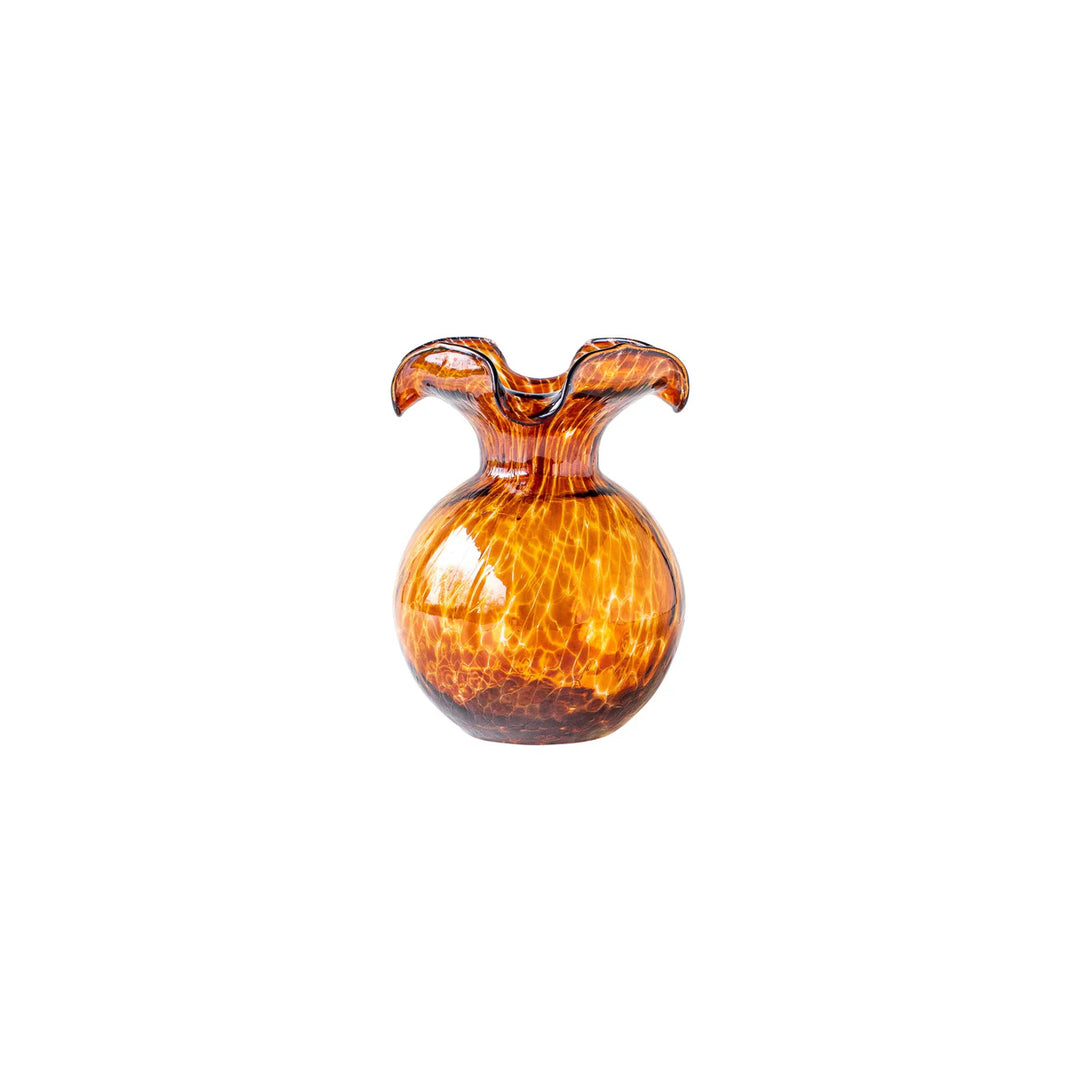 Hibiscus Small Vase, Tortoise