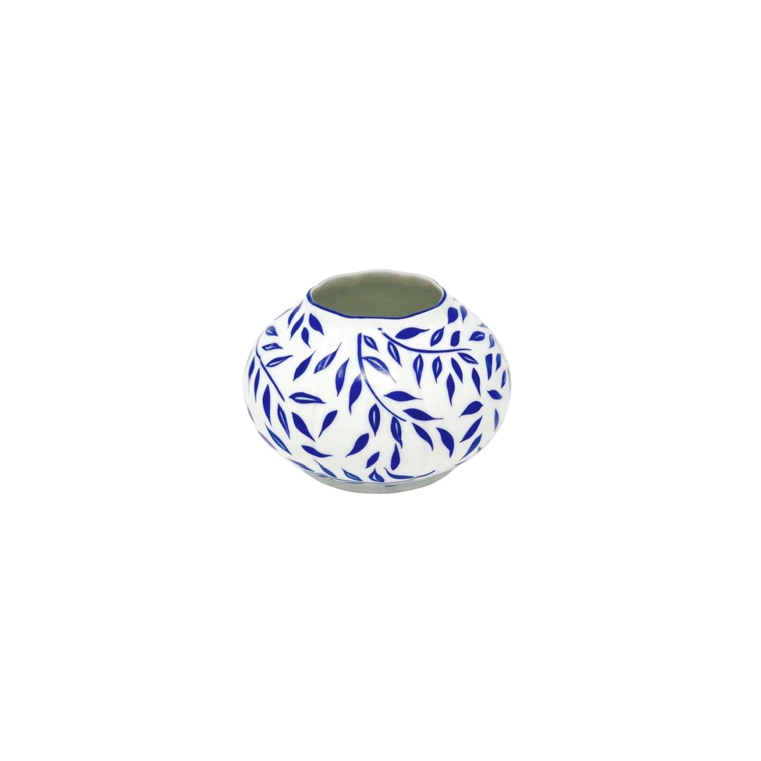 Olivier Bleu Small Vase