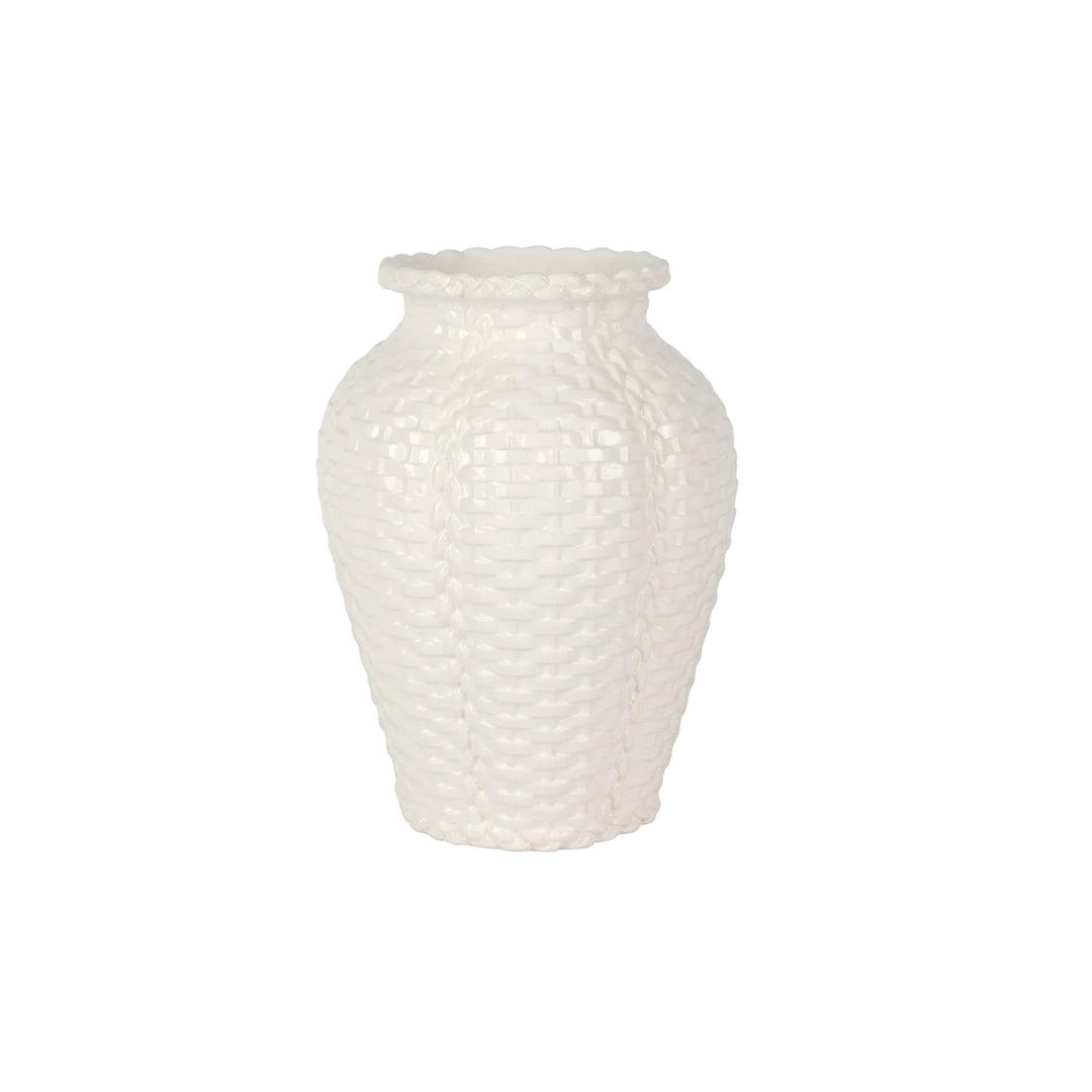 Tessere Basketweave Vase Medium